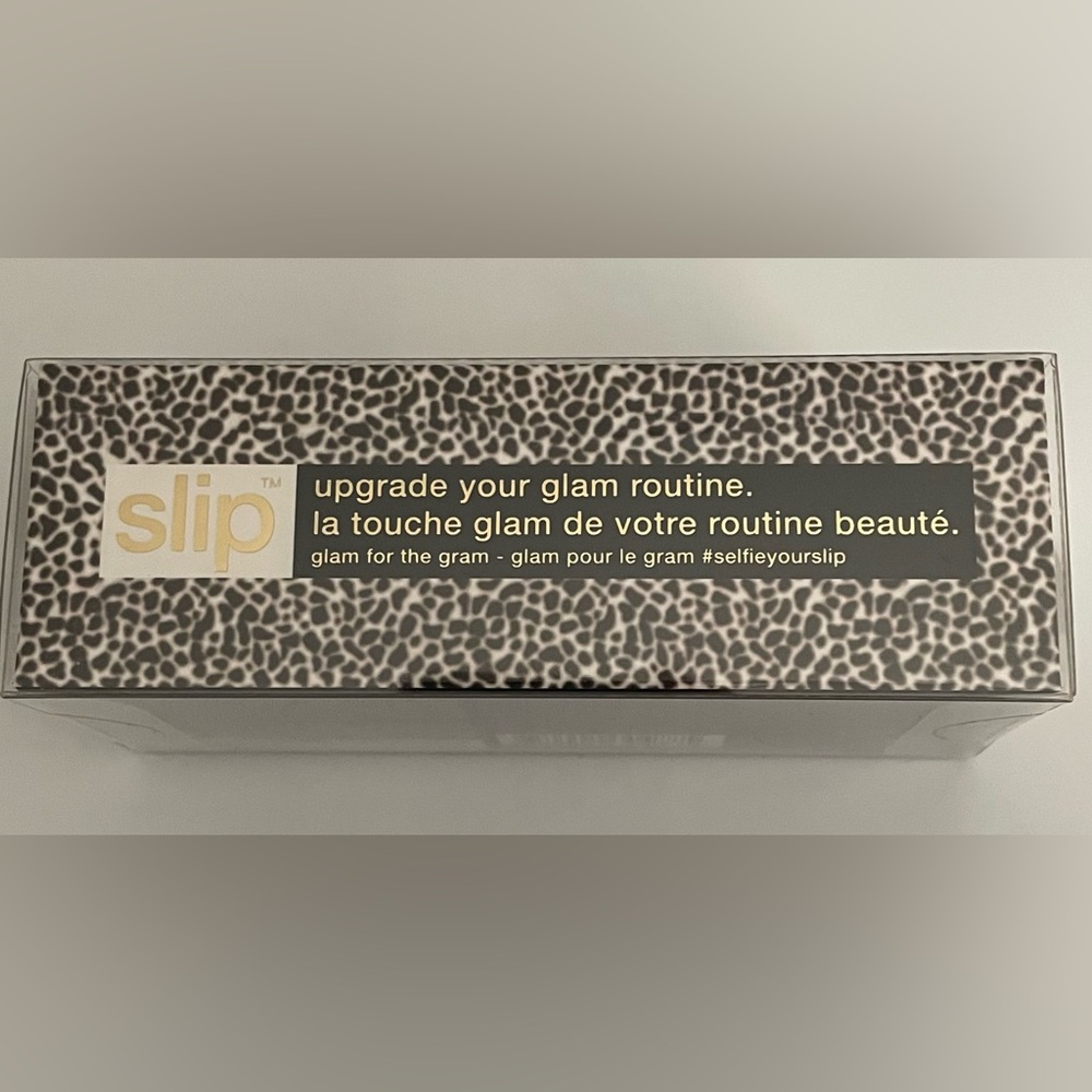 Slip Leopard Print Pure Silk Glam Band - Picture 2 of 2